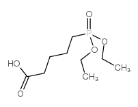 5-(二乙基膦羧基)戊酸结构式