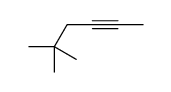 5,5-dimethylhex-2-yne Structure