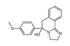 2,3,5,6-Tetrahydro-5-(4-methoxyphenyl)imidazo[2,1-a]isoquinolin-5-ol结构式