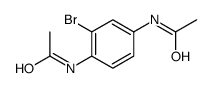 N-(4-acetamido-3-bromophenyl)acetamide Structure