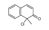 1-chloro-1-methyl-1H-naphthalen-2-one Structure