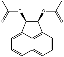 (1R,2S)-1,2-Diacetoxy-1,2-dihydroacenaphthylene结构式