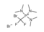 [(Me2N)3PCF2Br]+Br结构式