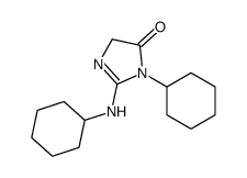 1-cyclohexyl-2-(cyclohexylamino)-4H-imidazol-5-one结构式