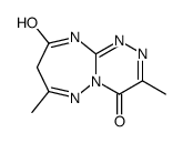 3,7-dimethyl-1,8-dihydro-[1,2,4]triazino[4,3-b][1,2,4]triazepine-4,9-dione Structure