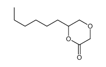6-hexyl-1,4-dioxan-2-one结构式