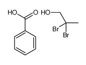 benzoic acid,2,2-dibromopropan-1-ol Structure