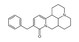 (5β,7β)-11,12,13,14-Tetradehydro-14-benzylmatridin-15-one结构式