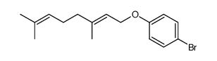 geranyl p-bromophenyl ether结构式