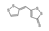 5-(dithiol-3-ylidenemethyl)dithiole-3-thione结构式