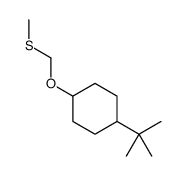 1-tert-butyl-4-(methylsulfanylmethoxy)cyclohexane Structure