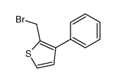 2-(bromomethyl)-3-phenylthiophene Structure