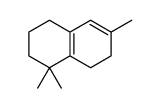 4,4,7-trimethyl-2,3,5,6-tetrahydro-1H-naphthalene Structure