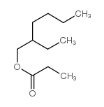 2-乙基己基丙酸酯结构式