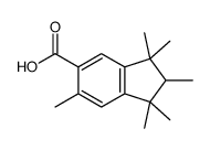 1,1,2,3,3,6-hexamethyl-2H-indene-5-carboxylic acid结构式