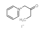 Pyridinium,1-(2-oxobutyl)-, iodide (1:1) Structure