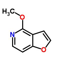 4-methoxyfuro[3,2-c]pyridine结构式
