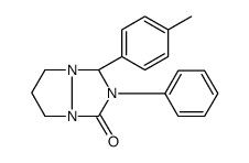 1-(4-methylphenyl)-2-phenyl-1,5,6,7-tetrahydropyrazolo[1,2-a][1,2,4]triazol-3-one Structure