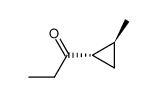 1-(2-methyl-cyclopropyl)-propan-1-one结构式
