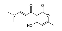 3-[3(dimethylamino)acryloyl]-4-hydroxy-6-methyl-2H-pyran-2-one Structure