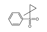 (1-methylcyclopropyl)sulfonylbenzene Structure