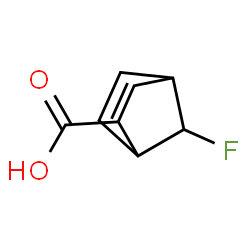 Bicyclo[2.2.1]hept-5-ene-2-carboxylic acid, 7-fluoro- (9CI) Structure