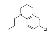 6-chloro-N,N-dipropylpyridazin-3-amine结构式