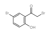 2-bromo-1-(5-bromo-2-hydroxyphenyl)ethanone structure