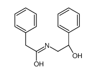 N-[(2S)-2-hydroxy-2-phenylethyl]-2-phenylacetamide结构式