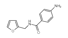 4-AMINO-N-FURAN-2-YL-METHYLBENZAMIDE structure