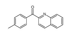(4-methylphenyl)-quinolin-2-ylmethanone结构式