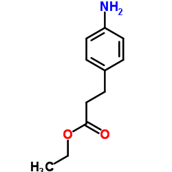 Ethyl 3-(4-aminophenyl)propanoate structure