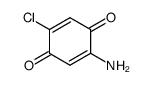 2,5-Cyclohexadiene-1,4-dione,2-amino-5-chloro-结构式