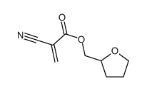 oxolan-2-ylmethyl 2-cyanoprop-2-enoate Structure