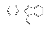 1-ethenyl-2-pyridin-2-ylbenzimidazole结构式