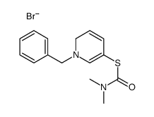 1-(1-benzylpyridin-5-yl)sulfanyl-N,N-dimethyl-formamide bromide structure