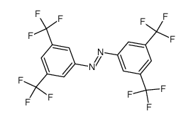 (E)-1,2-bis(3,5-bis(trifluoromethyl)phenyl)diazene Structure