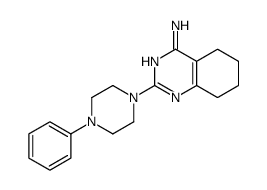 2-(4-phenylpiperazin-1-yl)-5,6,7,8-tetrahydroquinazolin-4-amine Structure