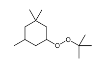3-tert-butylperoxy-1,1,5-trimethylcyclohexane结构式