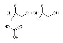 carbonic acid,2-chloro-2,2-difluoroethanol Structure