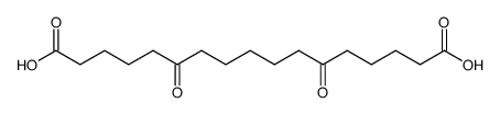 6,12-dioxo-heptadecanedioic acid结构式