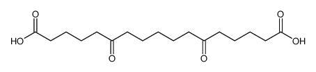 6,12-dioxo-heptadecanedioic acid Structure