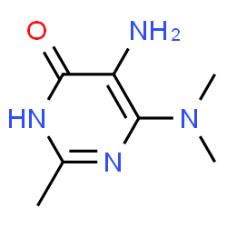 4(1H)-Pyrimidinone,5-amino-6-(dimethylamino)-2-methyl-(9CI) picture