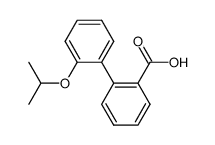 2'-isopropoxybiphenyl-2-carboxylic acid Structure