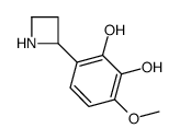 1,2-Benzenediol,3-(2-azetidinyl)-6-methoxy-(9CI)结构式