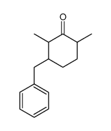 3-benzyl-2,6-dimethylcyclohexanone结构式