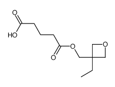 Pentanedioic acid, mono[(3-ethyl-3-oxetanyl)methyl] ester (9CI)结构式