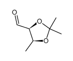 1,3-Dioxolane-4-carboxaldehyde, 2,2,5-trimethyl-, (4S-cis)- (9CI) picture
