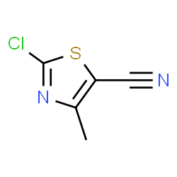 5-Thiazolecarbonitrile,2-chloro-4-methyl- Structure