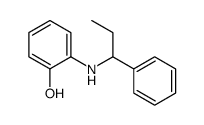 2-(1-phenylpropylamino)phenol Structure